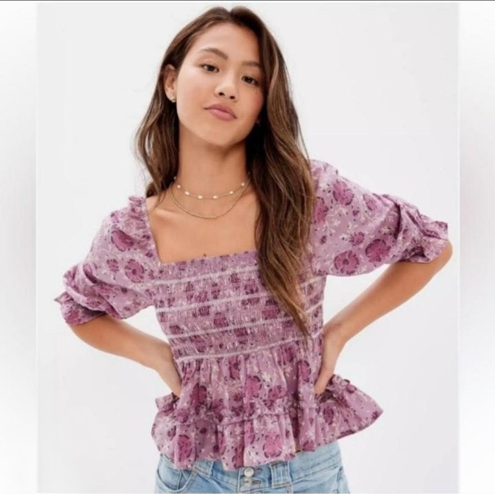 NWOT American Eagle Smoked Top Size Small